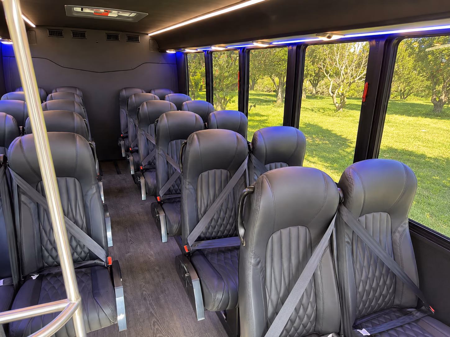 group bus transportation to georgia tech and college football games