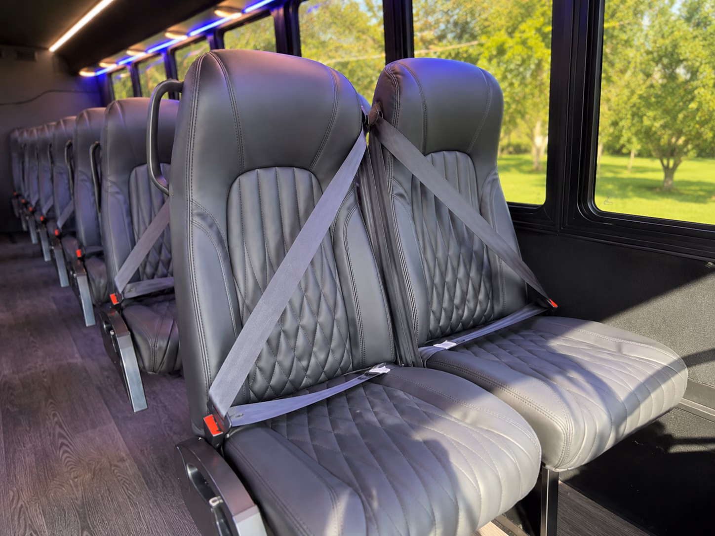long distance charter buses for south fulton fans traveling to away games