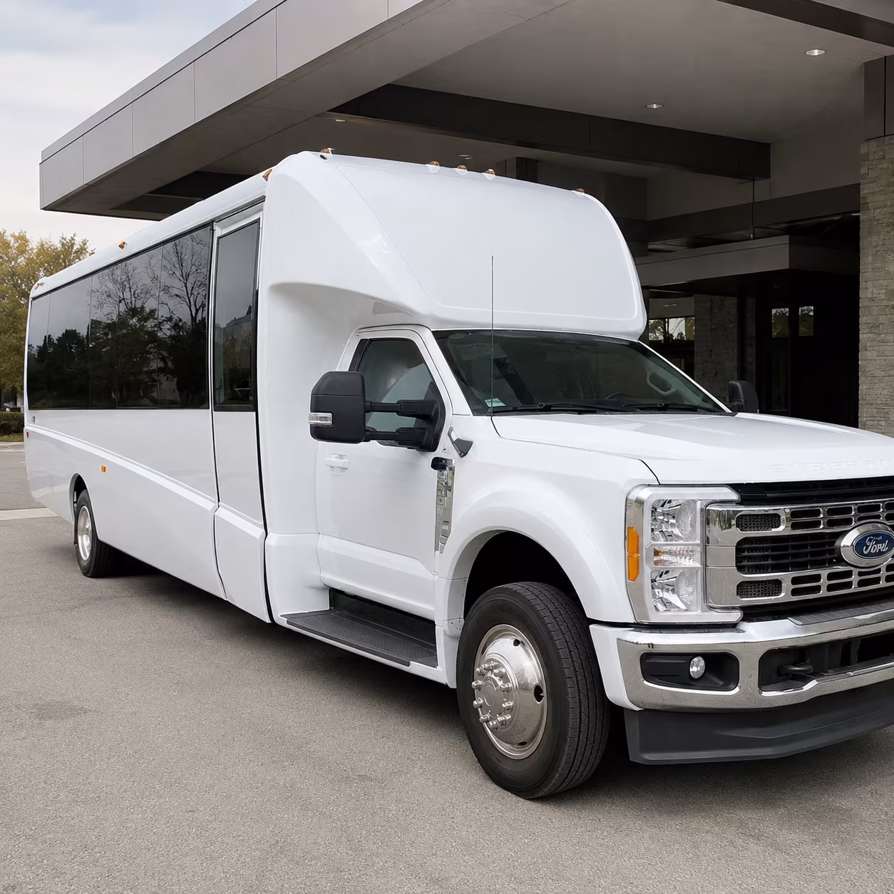 multi stop corporate shuttle bus services across the south fulton area