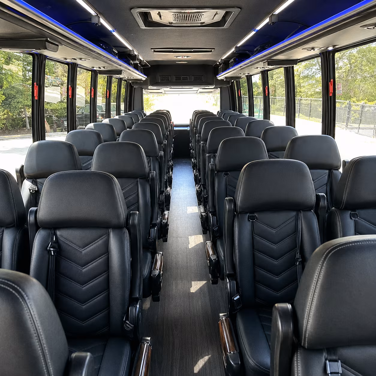 rehearsal dinner bus rentals across south fulton and fairburn
