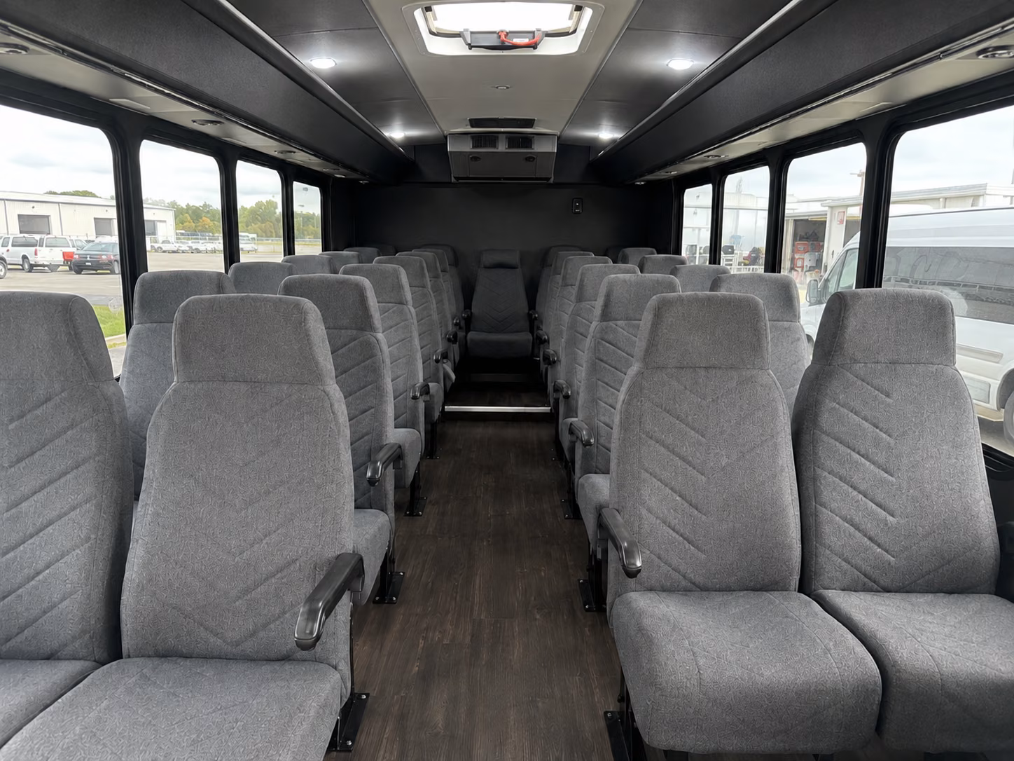 south fulton 15 passenger minibus interior