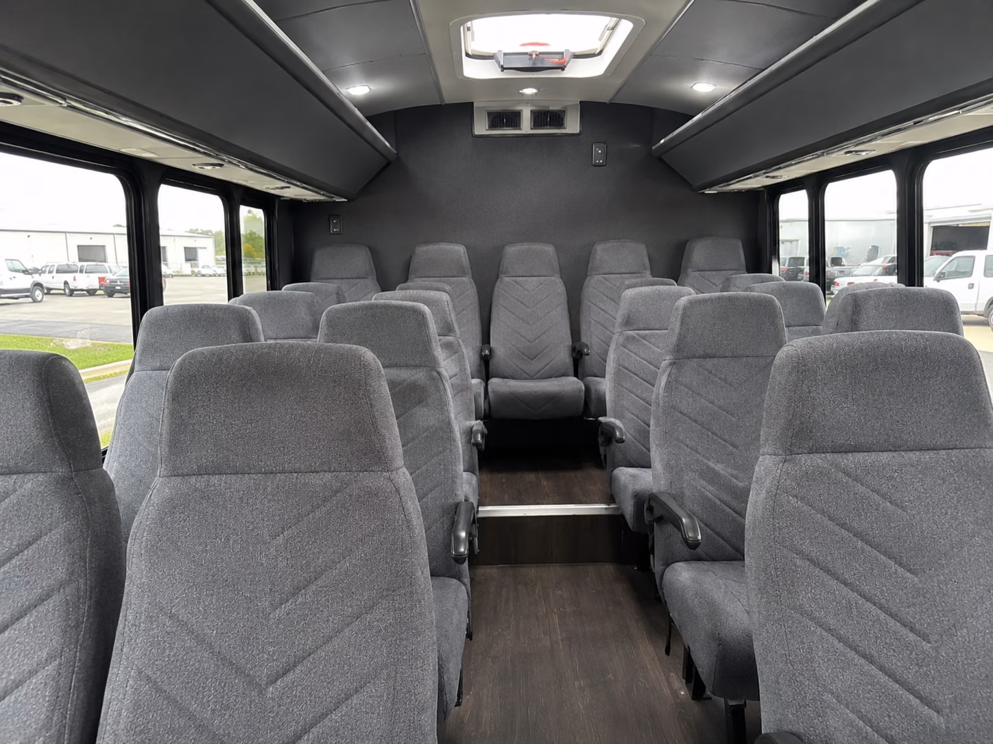 south fulton 18 passenger minibus interior