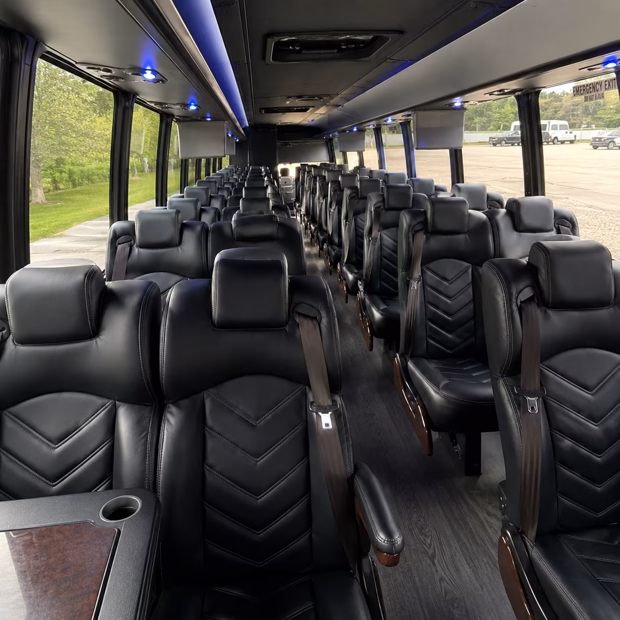 south fulton 25 passenger minibus inside
