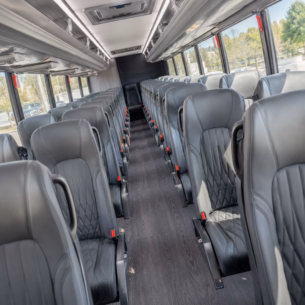 south fulton 35 passenger minibus inside