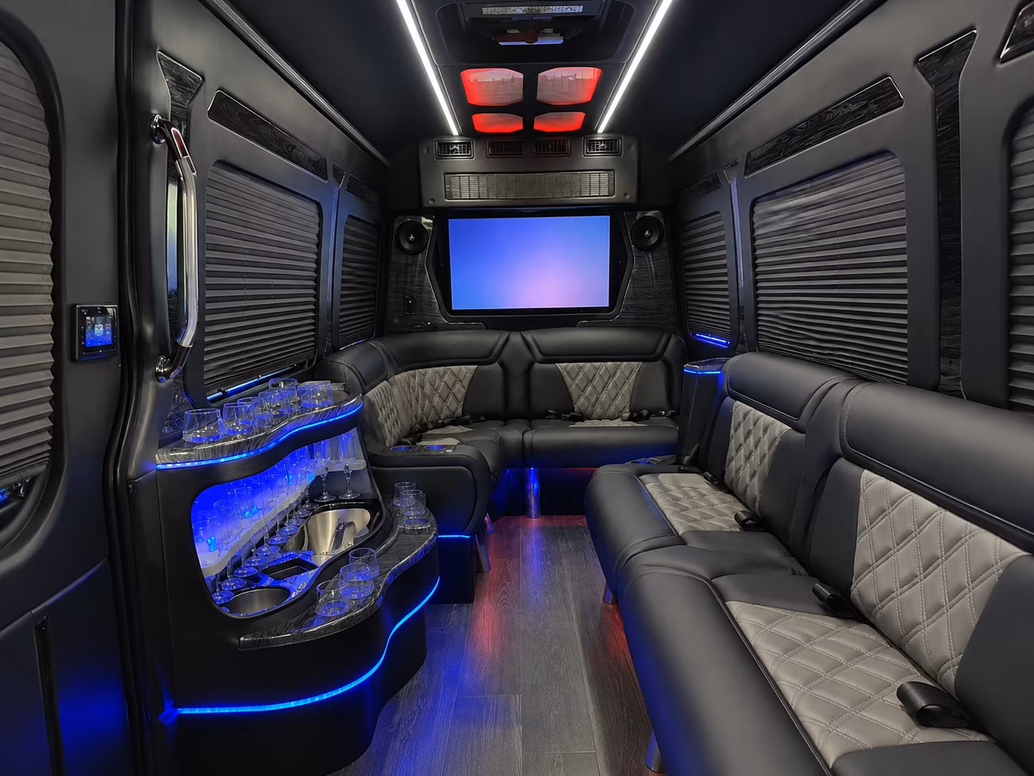 south fulton private event transportation onboard seating