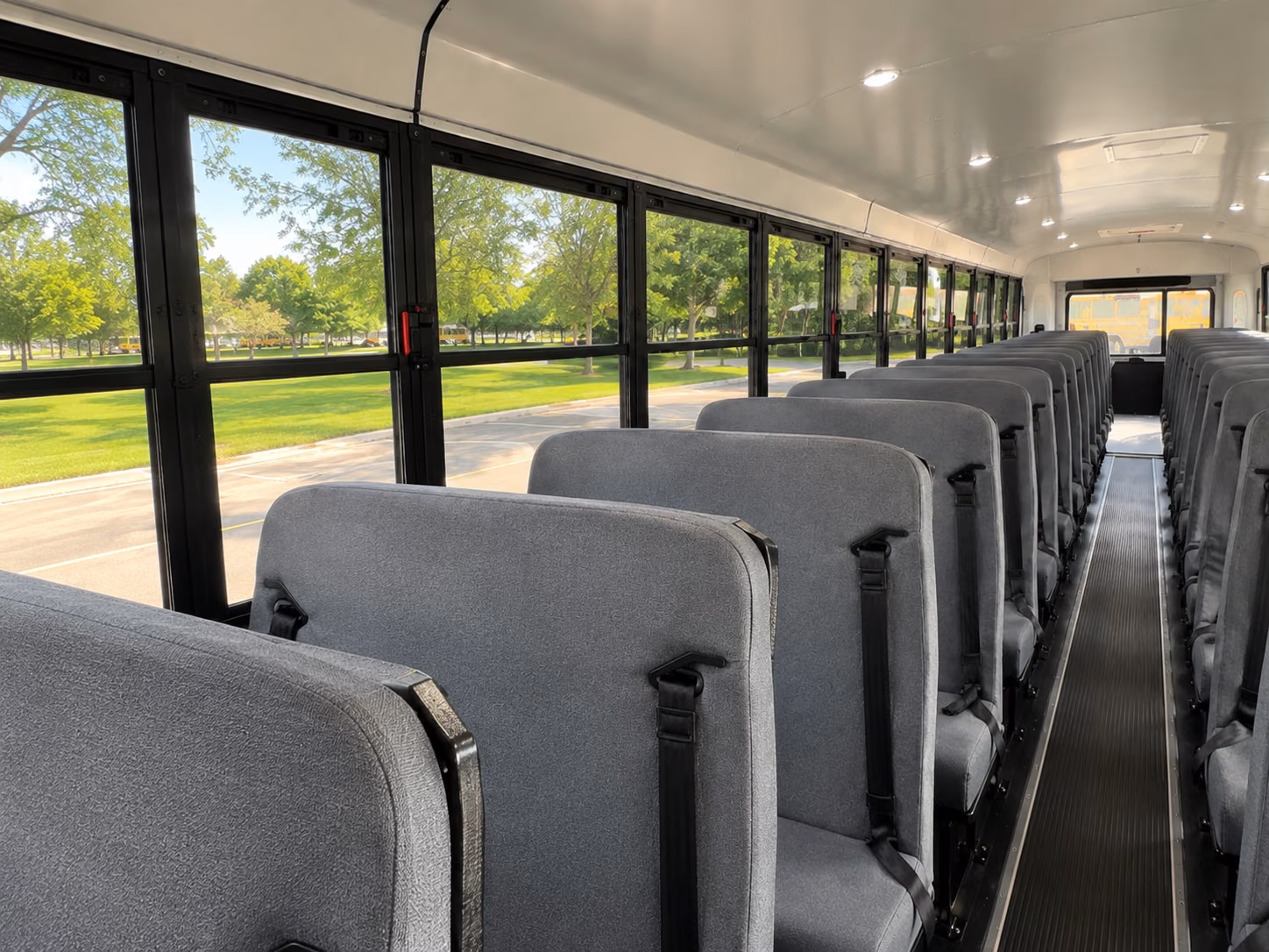 south fulton school bus inside