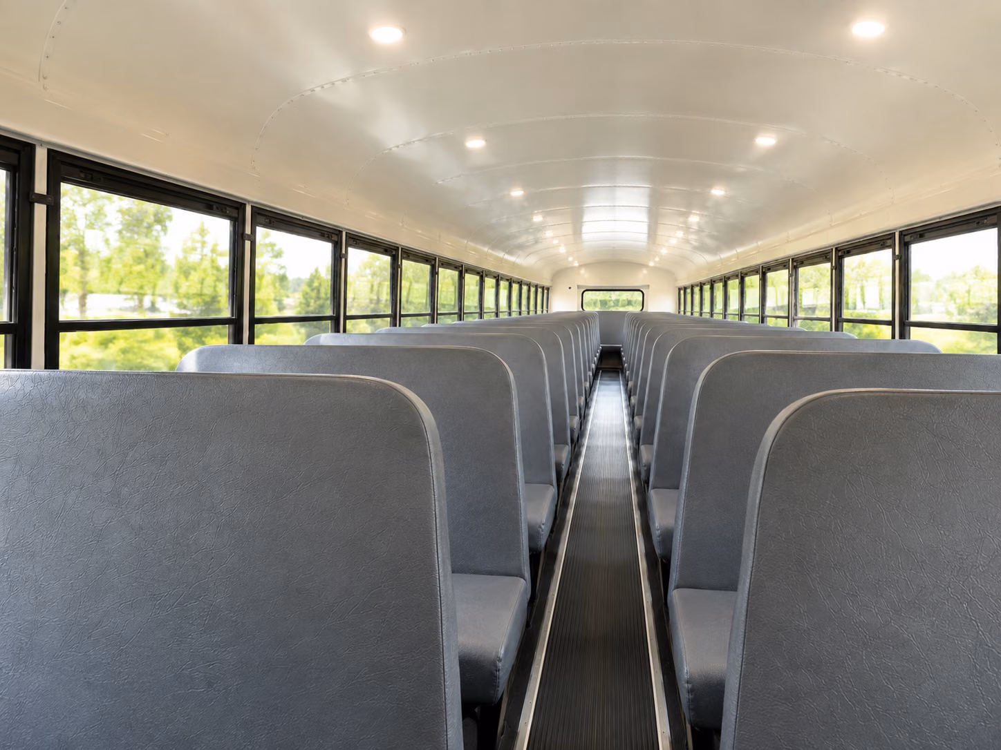 south fulton school bus interior